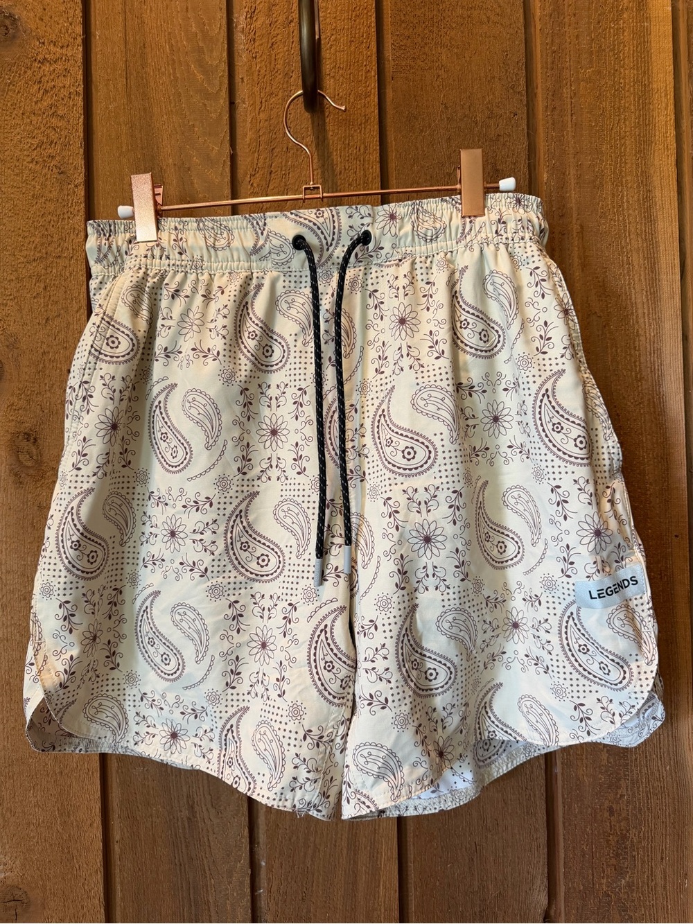 Legends Men's Paisley Athletic Shorts